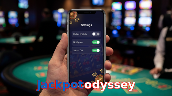 Game list for Jackpotodyssey app section