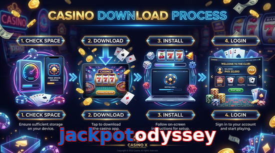 Game list for Jackpotodyssey download section
